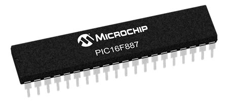 PIC16F887-I/P